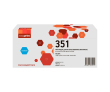 EasyPrint CF351A Картридж (LH-351) для HP LaserJet Pro M176n MFP/M177fw MFP (1000 стр.) голубой, с чипом - фото 1
