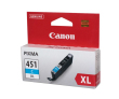 К-ж CANON CLI-451XL C увеличенный синий для PIXMA iP7240/MG6340 - фото 1