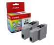 К-ж CANON BCI-24 черный оригинал 2 шт/уп. к S-300 - фото 1