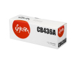 Картридж лазерный Sakura 36A CB436A для НР черный совместимый - фото 1