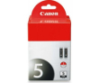 К-ж CANON PGI-5BK Pixma MP500/800/IP5200/5200R/4200 2 шт/уп. 0628B025 - фото 1