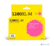 T2 LC-1280XLM Картридж (IC-B1280XL-M) струйный для Brother MFC-J5910DW/J6510DW/J6710DW/J6910DW, пурпурный - фото 1
