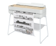 HP DesignJet Studio 24-in Printer (24" or A1,4color,2400x1200dpi,1Gb,26spp(A1),USB/GigEth/Wi-Fi,stand,mediabin,rollfeed,sheetfeed,tray50(A3/A4), autocutter,GL/2,RTL,2y warr, white) - фото 2