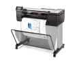 HP DesignJetT830 MFP (p/s/c, 36",4color,2400x1200dpi,1Gb,25sppA1,USB for Flash/GigEth/Wi-Fi,stand,media bin,rollfeed,sheetfeed,tray50 (A3/A4),autocutter,Scanner:600dpi,36x109",2ywarr, repl. F9A30A) - фото 2