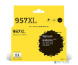 T2 L0R40AE Картридж №957XL (IC-HL0R40A) для HP OfficeJet Pro 7730/8210/8720/8725/8730/8740, черный, - фото 1