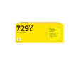 T2 Cartridge 729 Картридж (TC-C729Y) для Canon i-SENSYS LBP7010C/HP LJ Pro CP1025 (1000 стр.) Желтый, с чипом - фото 1