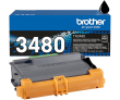 Тонер к-ж BROTHER TN-3480P HLL5xxx/DCPL5500DN/DCPL6600DW 8000 стр ориг, коричневая коробка - фото 1