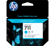 HP CZ134A Картридж №711, Cyan {Designjet T120/T520, Cyan (29ml 3 - pack)} - фото 1