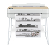 HP DesignJet Studio 24-in Printer (24" or A1,4color,2400x1200dpi,1Gb,26spp(A1),USB/GigEth/Wi-Fi,stand,mediabin,rollfeed,sheetfeed,tray50(A3/A4), autocutter,GL/2,RTL,2y warr, white) - фото 1