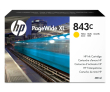 Картридж HP 843C для PageWide XL 5000/4x000, желтый, 400 мл - фото 1