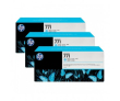 Cartridge HP 771C для DesignJet Z6200, светло-голубой, тройная упаковка B6Y12A (3*775мл) (просрочен рекомендуемый срок годности!!) - фото 1
