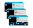 Cartridge HP 771C для DesignJet Z6200, пурпурный, тройная упаковка B6Y09A (3*775мл) (просрочен рекомендуемый срок годности!!) - фото 1