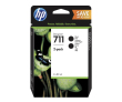 Набор струйных картриджей HP 711 (черный) 2*80мл (2шт CZ133A) для DJ T120/T520 - фото 1