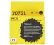 T2 C13T07314A/C13T10514A Картридж (IC-ET0731) для Epson Stylus C79/C110/CX3900/CX4900/TX200/TX209, черный, с чипом - фото 1