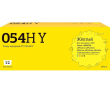 T2 Cartridge 054HY Картридж (TC-C054H Y) для Canon i-Sensys LBP621Cw/LBP623Cdw/MF641Cw/MF643Cdw/MF645Cx (2300 стр.) желтый, с чипом - фото 1