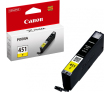 К-ж CANON CLI-451 Y стандартный желтый для PIXMA iP7240/MG6340 - фото 1