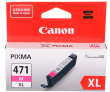 К-ж CANON CLI-471 XL M для Pixma MG7740/6840/5740 малиновый увеличенный - фото 1