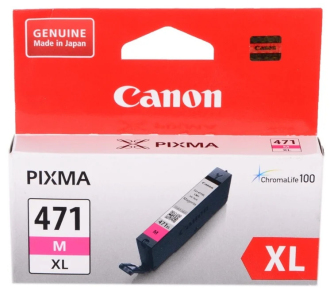 К-ж CANON CLI-471 XL M для Pixma MG7740/6840/5740 малиновый увеличенный