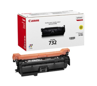 Тонер-картридж CANON 732Y для LBP7780Cx желтый оригинал