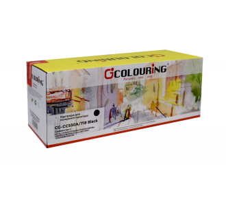 Картридж CC530A/718 (№304A) Black 3500 копий Colouring