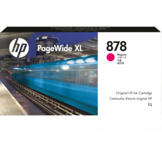 Cartridge HP 878 для PageWide XL 8200, пурпурный, 1000 мл