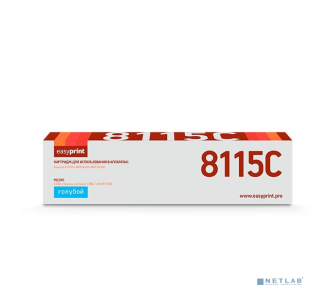 Easyprint TK-8115C Тонер-картридж LK-8115C для Kyocera ECOSYS M8124cidn/M8130cidn (6000 стр.) голубой, с чипом