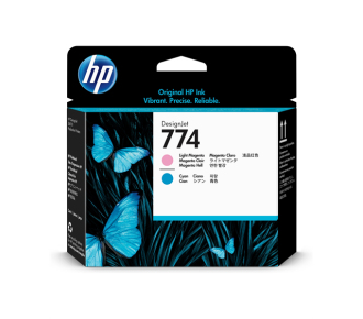 Печатающая головка HP 774 для HP DesignJet Z6810, светло-пурпурная и светло-голубая. Срок годности Апрель 2021 !!