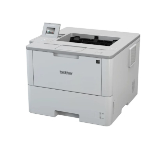 Brother HL-L6300DW Принтер, A4, 46 стр/мин, 256Мб, дуплекс, GigaLAN, WiFi, лоток 520л, NFC, USB, старт.картридж 8000стр (HLL6300DWR1)