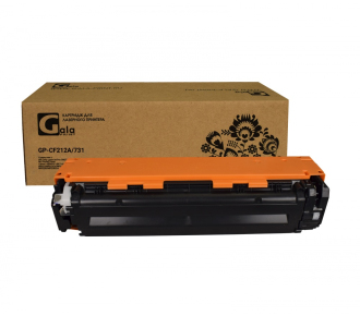 Картридж CF212A/731 (№131A) Yellow 1800 копий GalaPrint