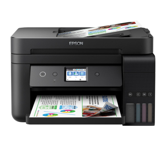 Фабрика Печати Epson L6190, А4, 4 цв., копир/принтер/сканер, лоток 250л, ADF, Duplex, Ethernet, USB, WiFi