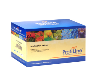 Картридж Q6472A/711 (№502A) Yellow 4000 копий ProfiLine