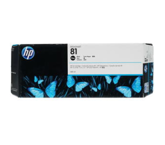 Картридж HP 81 струйный черный (680 мл)
