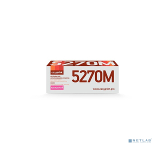 Easyprint TK-5270M Тонер-картридж LK-5270M для Kyocera EcoSys M6230cidn/P6230cdn/M6630cidn , M, 6K