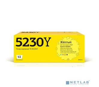 T2 TK-5230Y Тонер-картридж для Kyocera ECOSYS M5521cdn/M5521cdw/P5021cdn/P5021cdw (2200 стр.) желтый, с чипом
