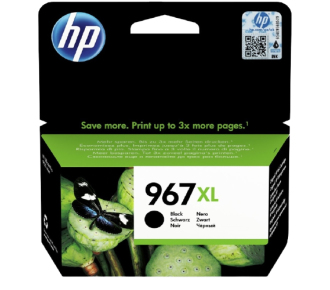 Картридж HP 967XL струйный черный экстраповышенной ёмкости (3000 стр)