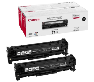 Canon 718Bk 2P