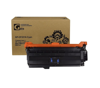 Картридж CF331A (№654A) Cyan 15000 копий GalaPrint
