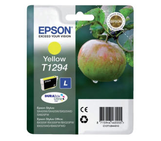 Картридж EPSON T1294 желтый повышенной емкости для SX425/SX525/BX305/BX320/BX625
