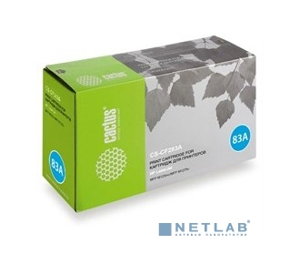 Тонер Картридж Cactus CS-CF283A черный для HP LJ Pro M125nw/M127fw (1500стр.)