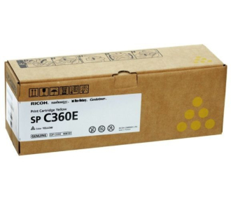 Принт-картридж тип SP C360E (1, 5K) желтый SP C360DNw/SP C360SNw/SP C360SFNw/SP C361SFNw