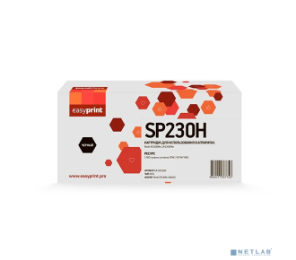 Easyprint SP230H Картридж LR-SP230H для Ricoh SP230DNw/230SFNw (3000стр.) черный, с чипом