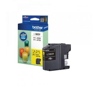 Картридж BROTHER LC663Y желтый