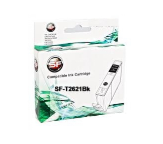 Картридж струйный совместимый Epson T2621Bk черный 0.5K SuperFine