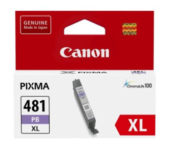 К-ж CANON CLI-481XLPB для TS6140/TS8140/TS9140/TR8540 фото-синий увеличенный