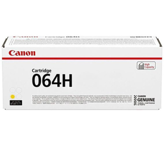 Картридж CANON 064H Y желтый, увеличенной емкости 10 400 стр