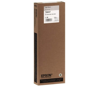 Картридж Epson Singlepack Light Black T804700 UltraChrome HDX/HD 700ml