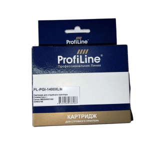 Струйный картридж PGI-1400XLM с чернилами Magenta ProfiLine