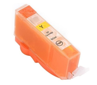 Картридж струйный совместимый Canon CLI-521Y желтый SuperFine