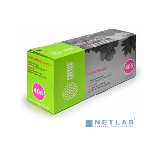 CACTUS CLT-M406S Тонер-картридж CS-CLT-M406S для принтеров Samsung CLP-360/365/CLX-3300/3305 magenta