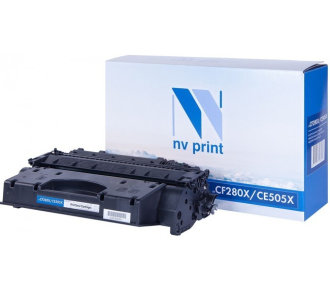 NVPrint CF280X/CE505X Картридж для принтеров HP LJ Pro 400 M401D Pro,400 M401DW Pro,400 M401DN Pro,400 M401A Pro,400 M401 Pro,40 0 M425 Pro,400 M425DW Pro,400 M425DN Pro/L5, черный, 6900 стр.